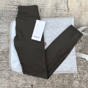Lululemon HR Invigorate Tight 25" Dark Olive